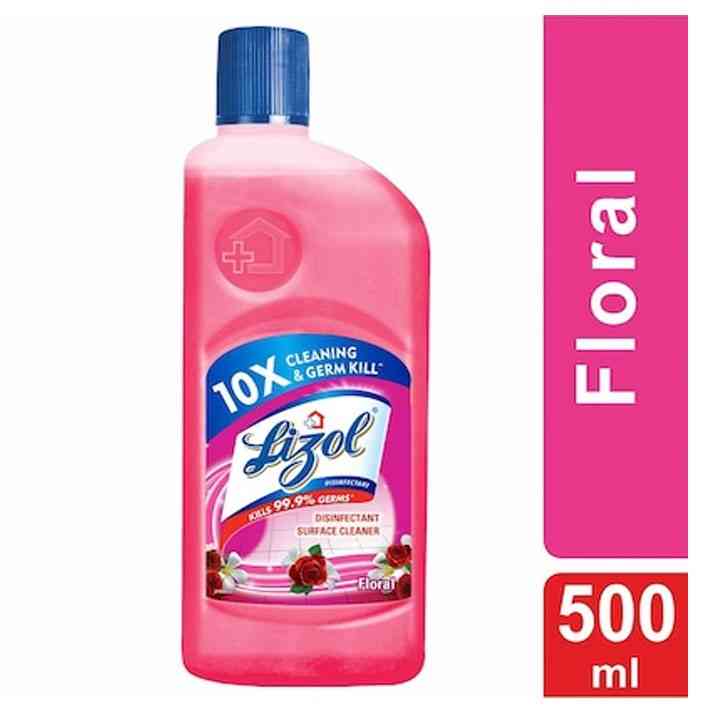 Lizol Floral Floor Cleaning